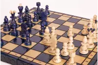 SZACHY PEREŁKA MAŁA z wkładką, kolor niebieski